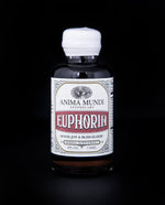 4oz clear glass bottle containing Anima Mundi's "Euphoria" elixir