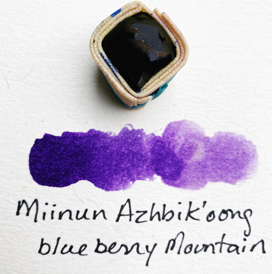 Swatch of Beam Paints' purple