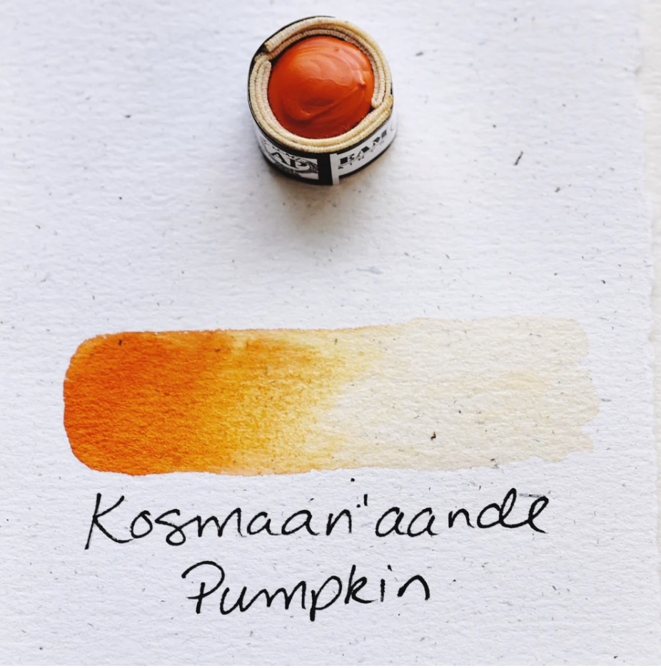 Swatch of Beam Paints' orange-coloured