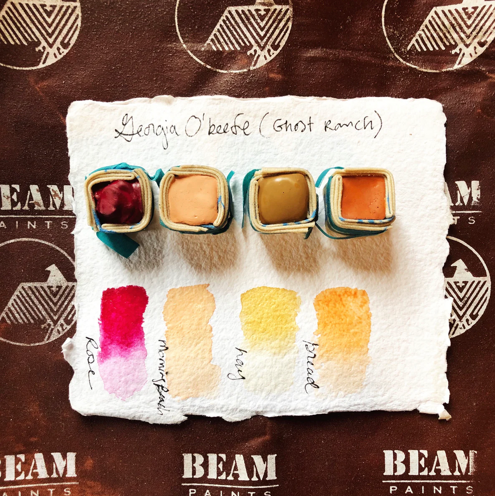 'Ghost Ranch' O'Keefe Watercolor Palette | BEAM PAINTS