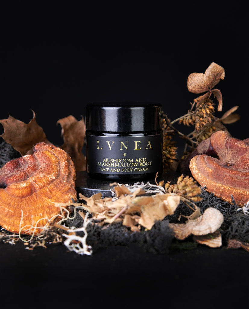 MUSHROOM AND MARSHMALLOW ROOT Botanical Face and Body Cream