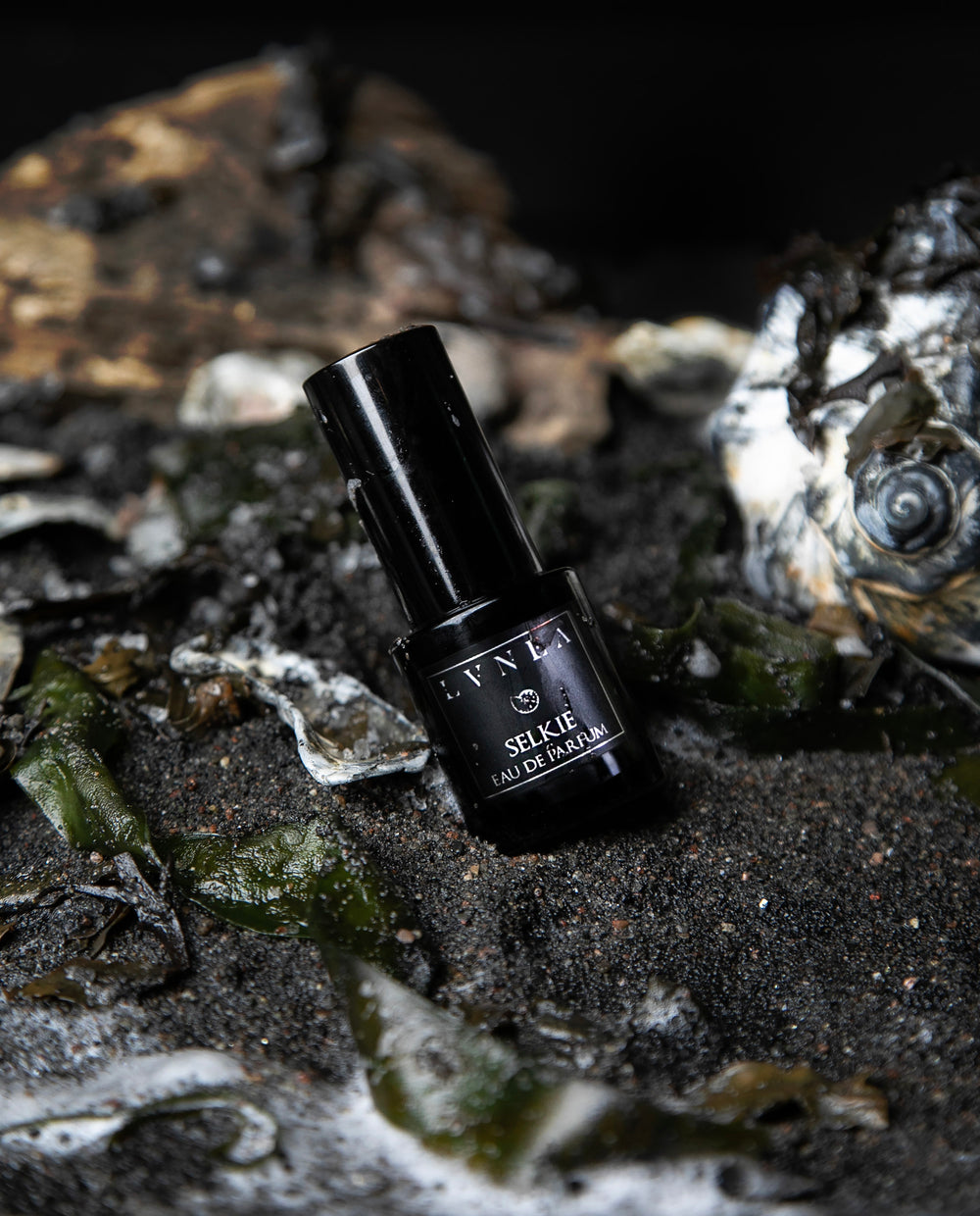 15ml black glass bottle of 