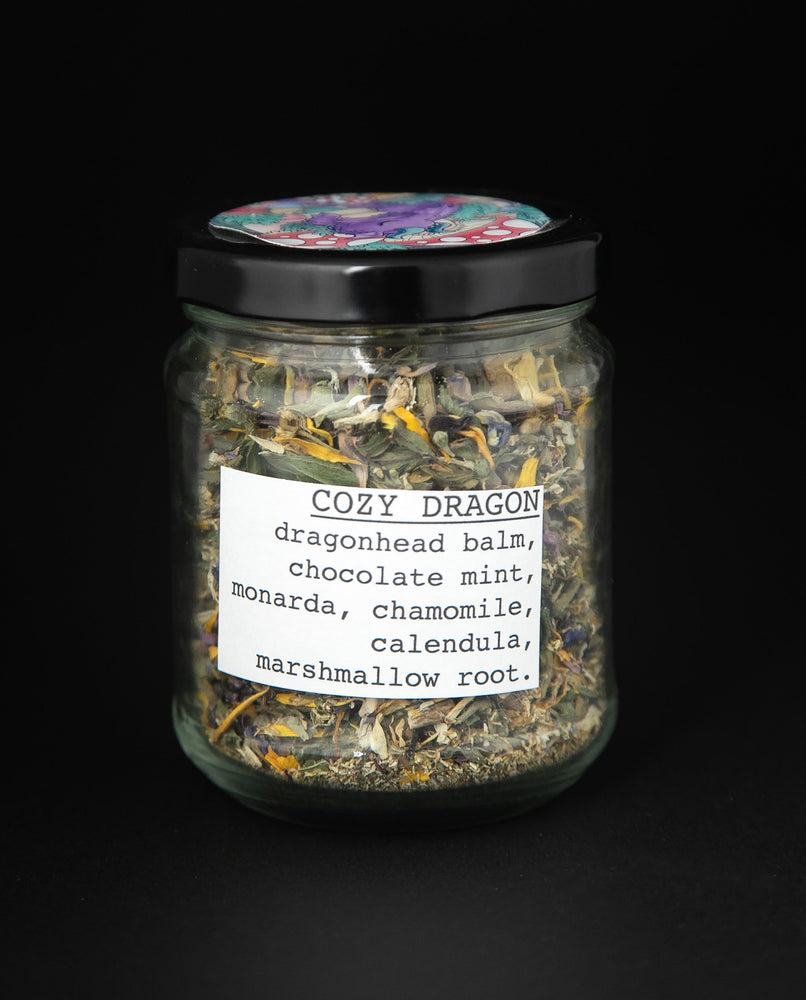 Cozy Dragon Herbal Infusion | BLUEBERRYJAMS